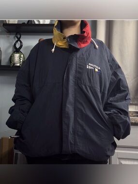 Nautica Vintage 90’s Sailing Windbreaker XXL